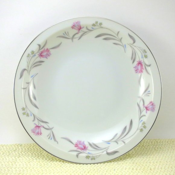 Set of 4 Vintage Meito MERINO Rim Soup Bowls 7 3/4 Inch Japan Porcelain China - Picture 2 of 4